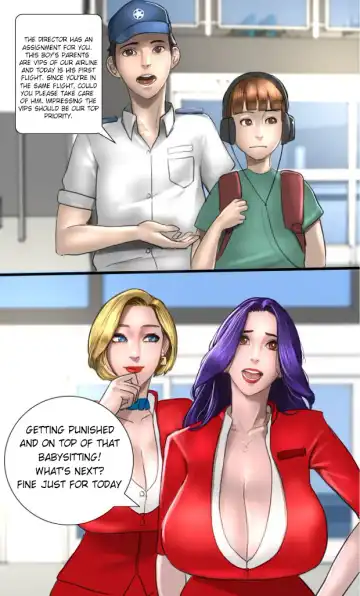 [Scarlett Ann] Milf Airline Fhentai - Page 13