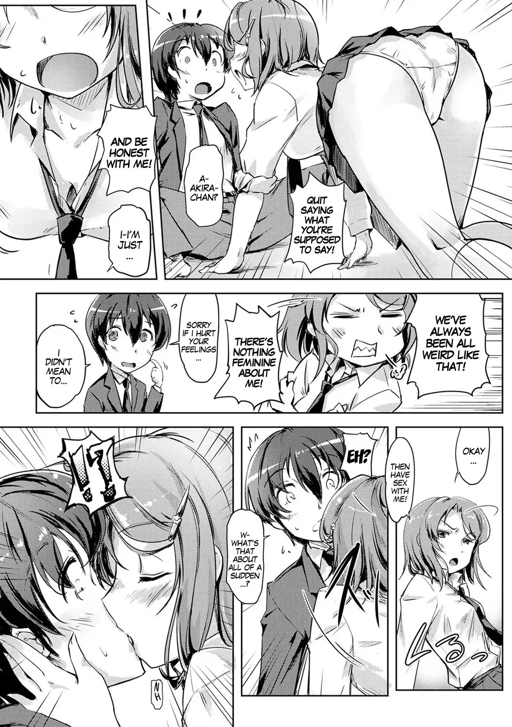 [Tokinobutt] Ecchi Shitara Irekawacchatta!? | We Switched Our Bodies After Having Sex!? Ch. 1 Fhentai - Page 3
