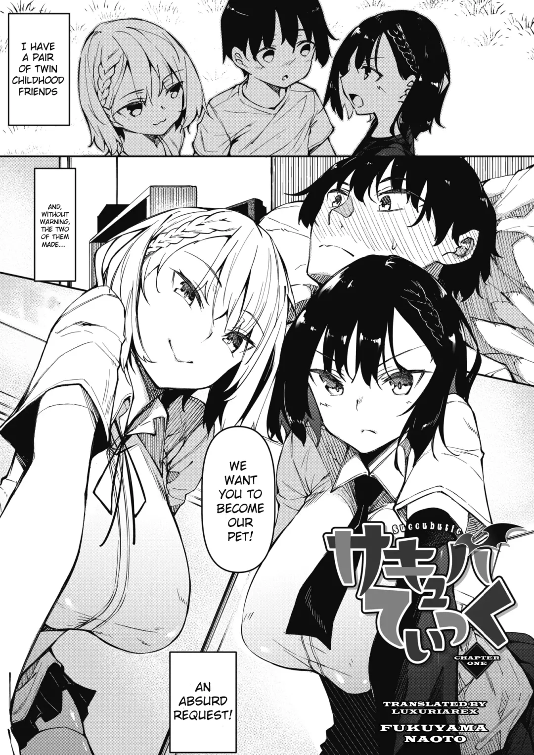 [Fukuyama Naoto] Succubutic Ch. 1 Fhentai - Page 1
