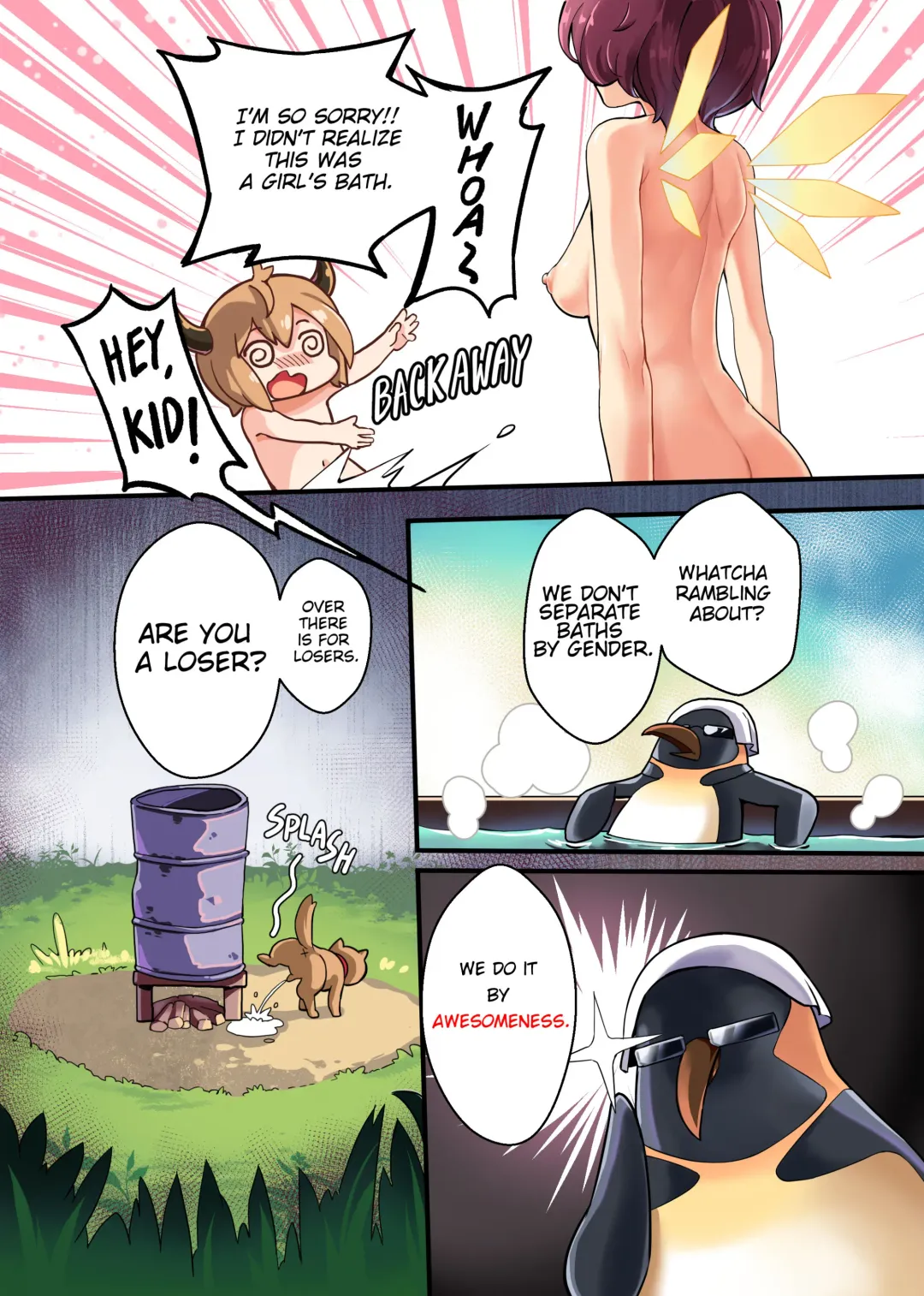 [Hmongt] Doki Doki Penguin Bathroom Fhentai - Page 5