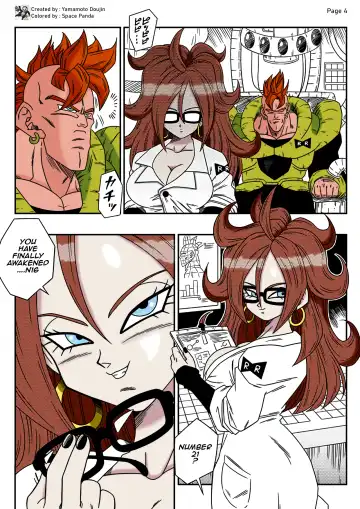 [Yamamoto] Kyonyuu Android Sekai Seiha o Netsubou!! Android 21 Shutsugen!! | Busty Android Wants to Dominate the World! Fhentai - Page 4