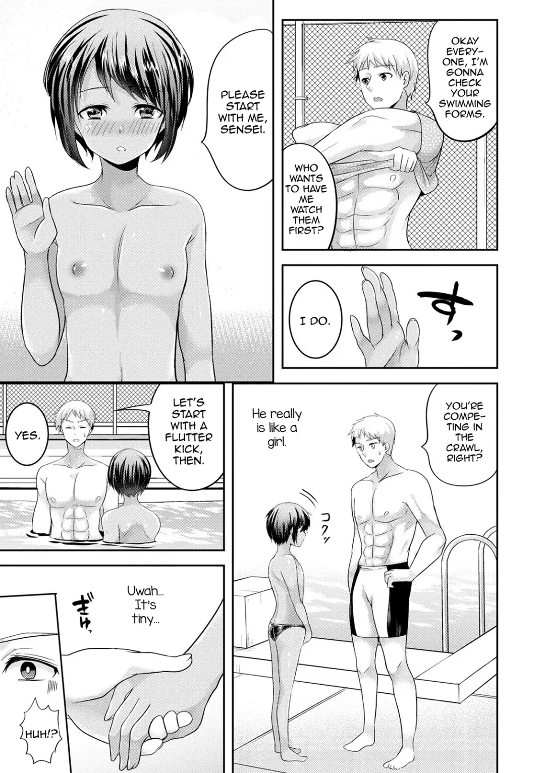 [Uonome Beji] Mermaid wa Otokonoko Fhentai - Page 3