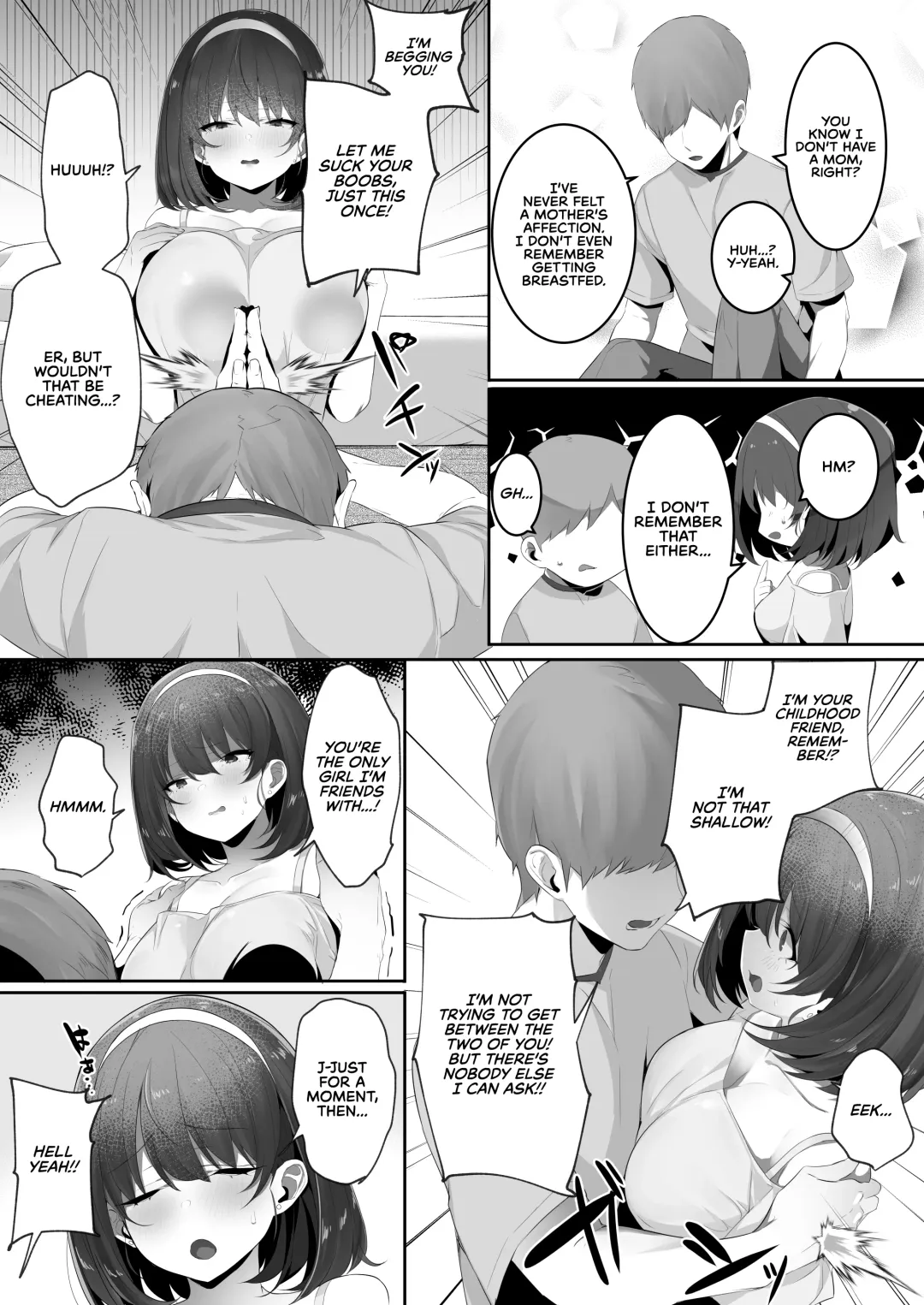 [Mitsudoue] Kareshi Mochi no Kyonyuu Osananajimi o NTR Nakadashi Suru Hon Fhentai - Page 8