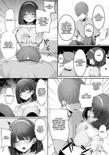 [Mitsudoue] Kareshi Mochi no Kyonyuu Osananajimi o NTR Nakadashi Suru Hon Fhentai - Page 8