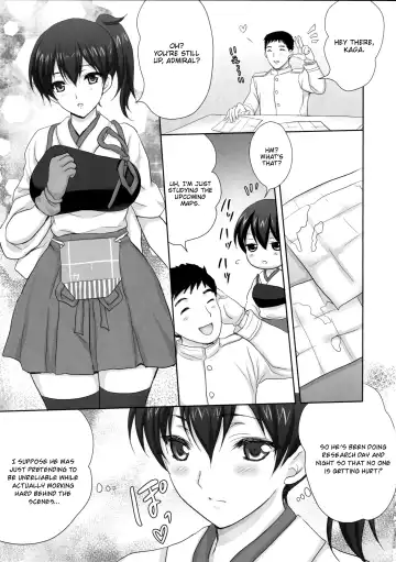 [Kamifuji Mikeko] Teitoku wa Watashi ga Iyashimasu | Let me take care of you, admiral Fhentai - Page 4