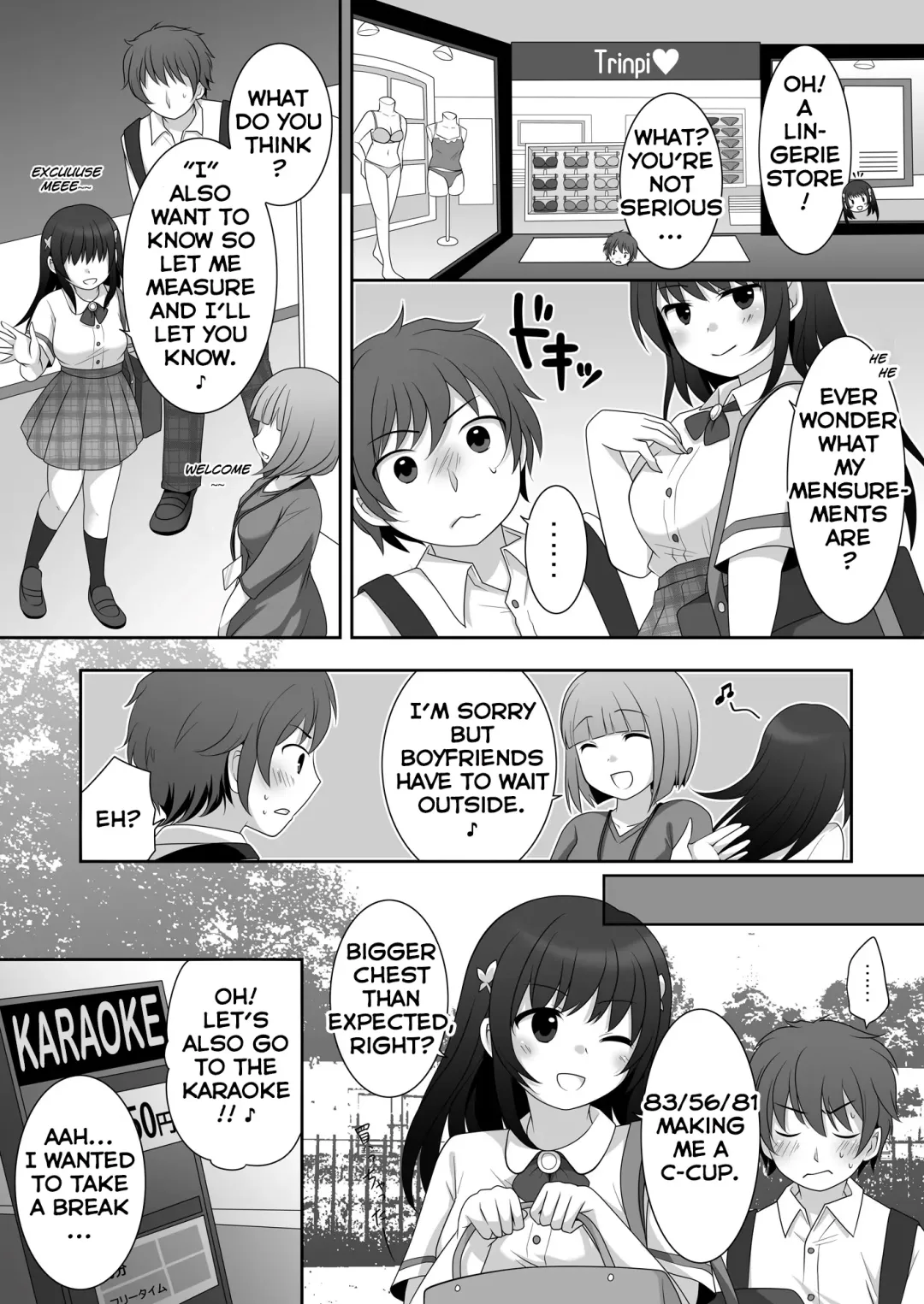 [Kuratsuka Riko] Joshi ni Hyoui shita Ore to Date shiyo! | I Possessed a Girl, So Let's Go on a Date! Fhentai - Page 11