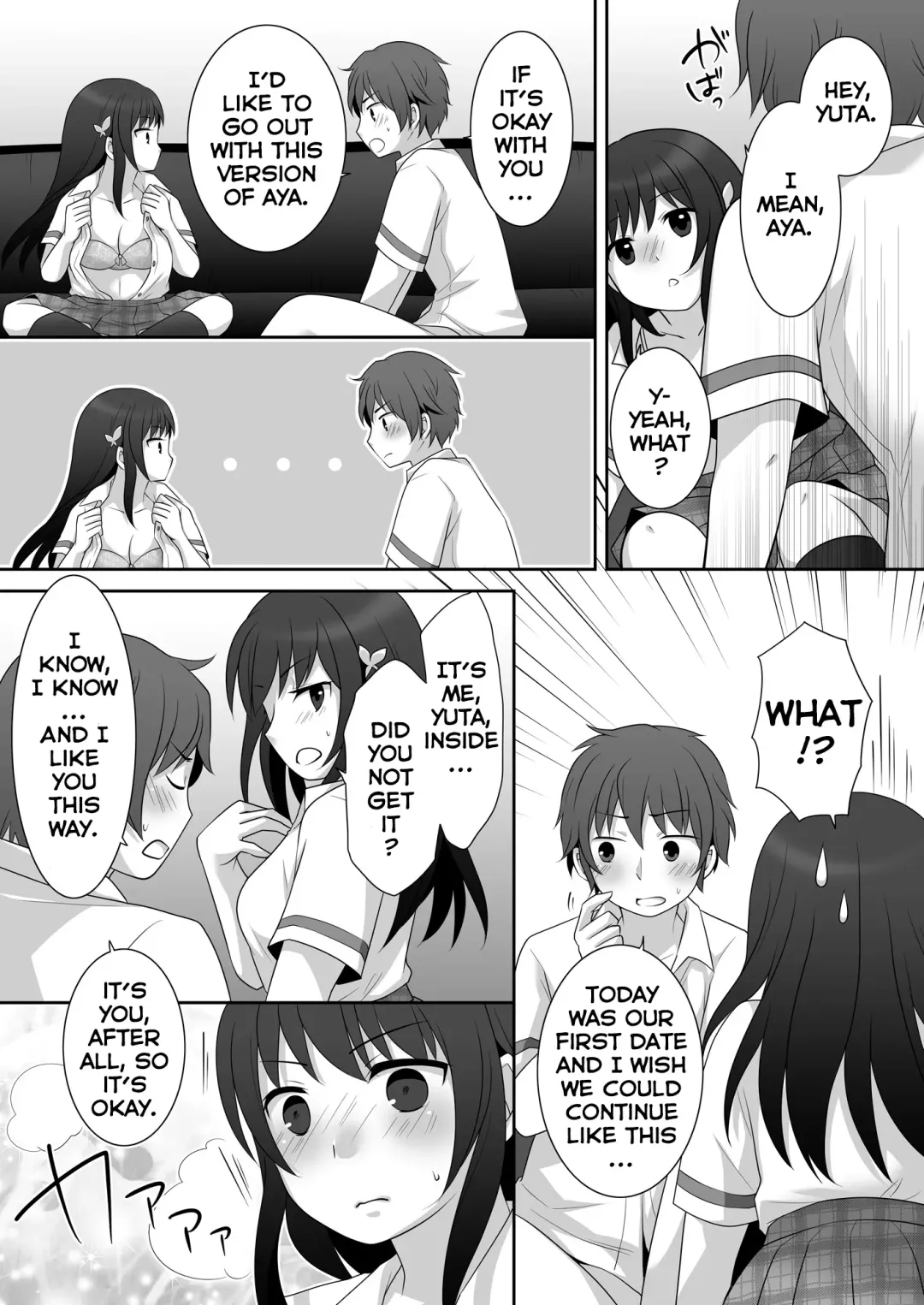 [Kuratsuka Riko] Joshi ni Hyoui shita Ore to Date shiyo! | I Possessed a Girl, So Let's Go on a Date! Fhentai - Page 24
