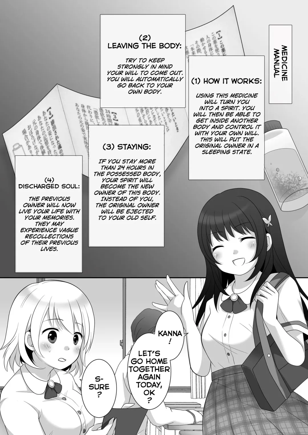 [Kuratsuka Riko] Joshi ni Hyoui shita Ore to Date shiyo! | I Possessed a Girl, So Let's Go on a Date! Fhentai - Page 26