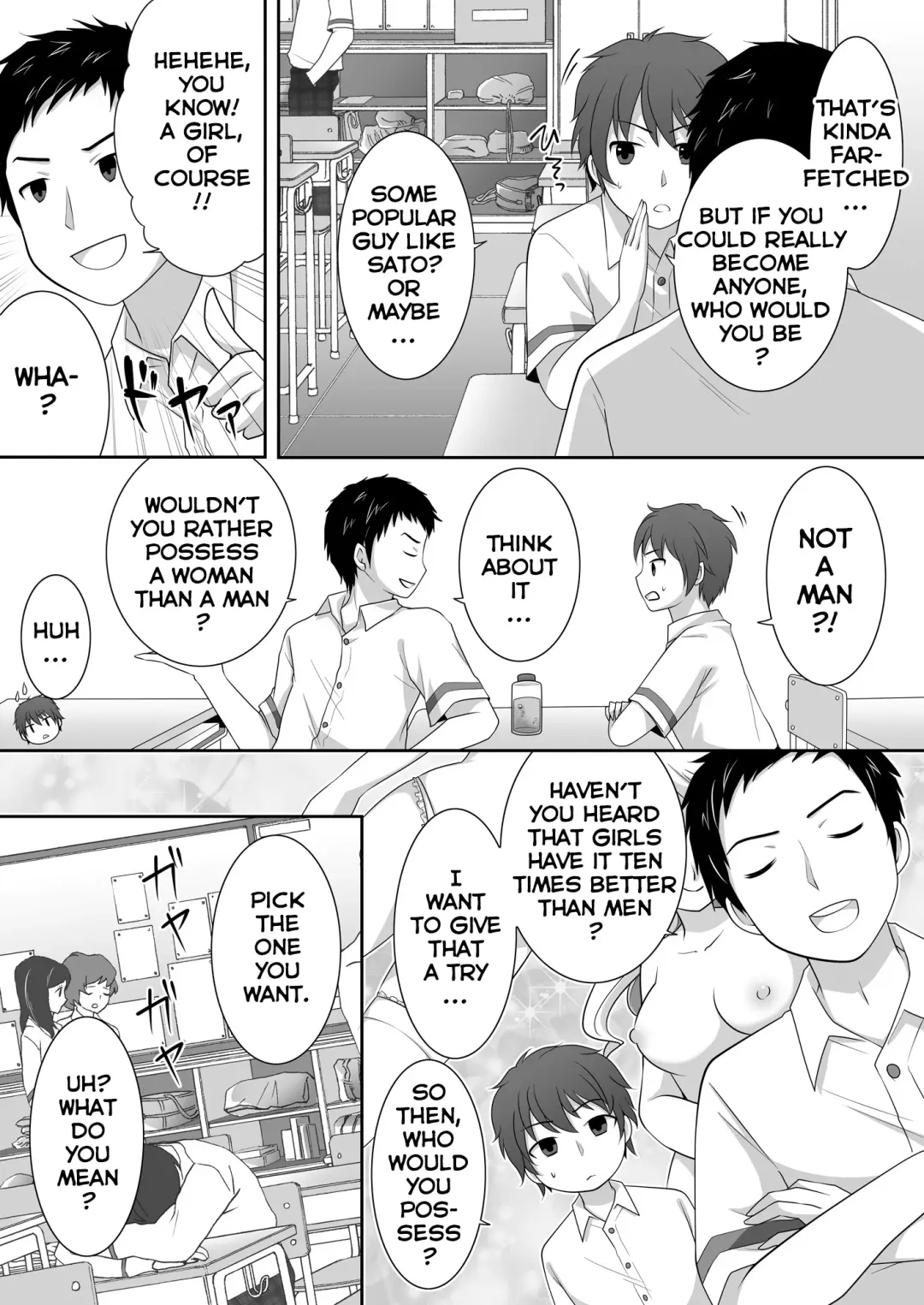 [Kuratsuka Riko] Joshi ni Hyoui shita Ore to Date shiyo! | I Possessed a Girl, So Let's Go on a Date! Fhentai - Page 4