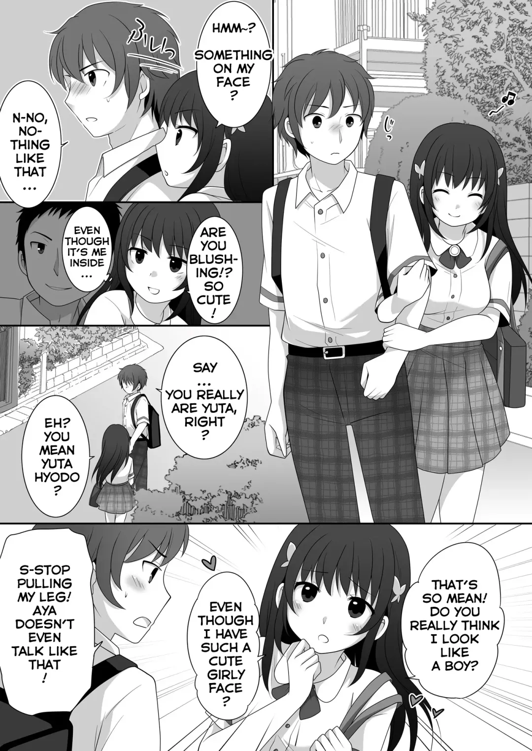 [Kuratsuka Riko] Joshi ni Hyoui shita Ore to Date shiyo! | I Possessed a Girl, So Let's Go on a Date! Fhentai - Page 9