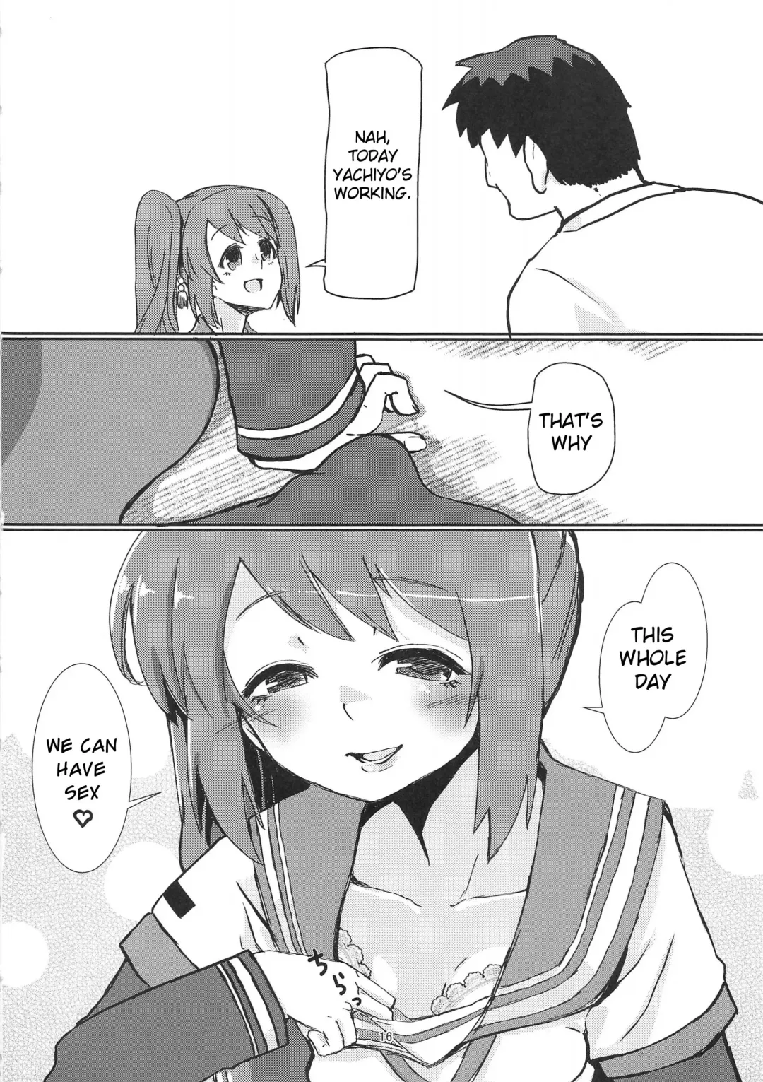 [Yumemori] Yui-ke Saikyou Kozukuri Keikaku Fhentai - Page 15