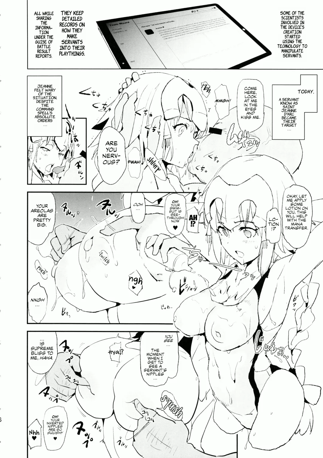 [Dokurosan] Jeanne VS Saimin Dosukebe Tanetsuke Oji-san + Omake Paper | Jeanne VS the Hypnotist Pervert Horny Old Man + Extras Fhentai - Page 5