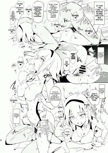 [Dokurosan] Jeanne VS Saimin Dosukebe Tanetsuke Oji-san + Omake Paper | Jeanne VS the Hypnotist Pervert Horny Old Man + Extras Fhentai - Page 17