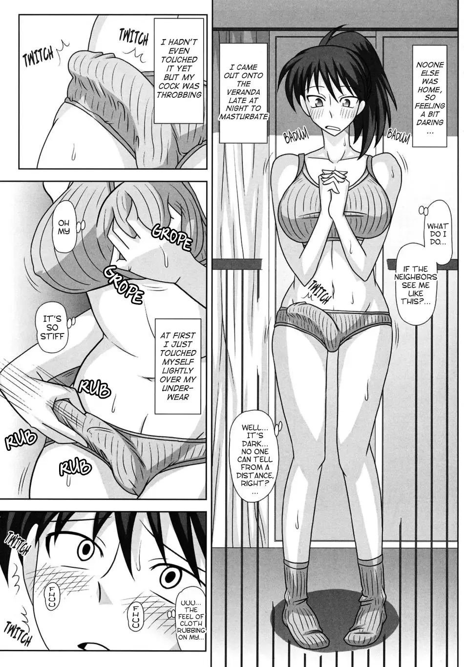 [Kurenai Yuuji] Futanari Roshutsu Mania 2 | Futanari Exposure Mania 2 (decensored) Fhentai - Page 6