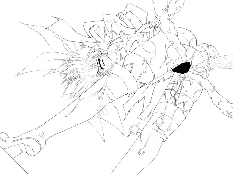 [Kirisawa Shinji - Rindou - Tamiya Akito] Totsugeki Tenshi Kanon - Digital Line Art Collection＋α Fhentai - Page 24