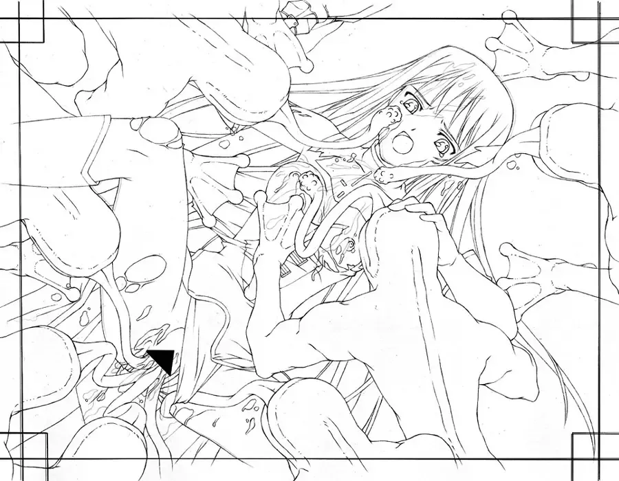 [Kirisawa Shinji - Rindou - Tamiya Akito] Totsugeki Tenshi Kanon - Digital Line Art Collection＋α Fhentai - Page 35