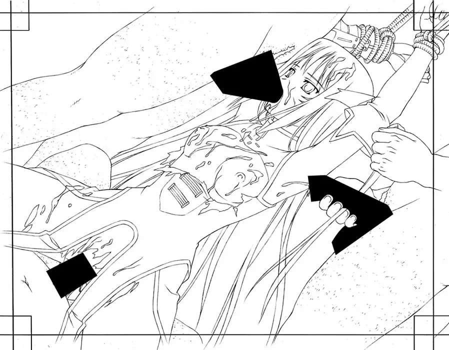 [Kirisawa Shinji - Rindou - Tamiya Akito] Totsugeki Tenshi Kanon - Digital Line Art Collection＋α Fhentai - Page 40