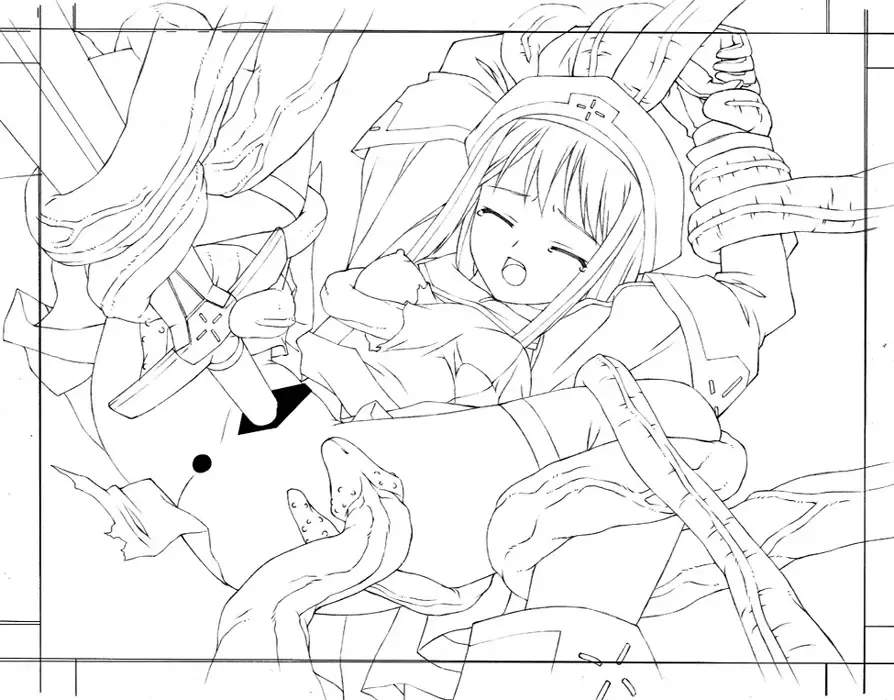 [Kirisawa Shinji - Rindou - Tamiya Akito] Totsugeki Tenshi Kanon - Digital Line Art Collection＋α Fhentai - Page 44