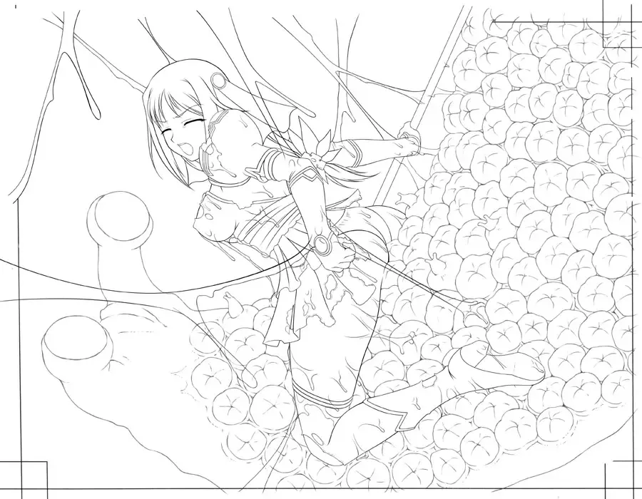 [Kirisawa Shinji - Rindou - Tamiya Akito] Totsugeki Tenshi Kanon - Digital Line Art Collection＋α Fhentai - Page 55