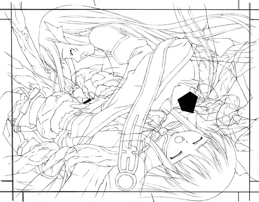 [Kirisawa Shinji - Rindou - Tamiya Akito] Totsugeki Tenshi Kanon - Digital Line Art Collection＋α Fhentai - Page 68