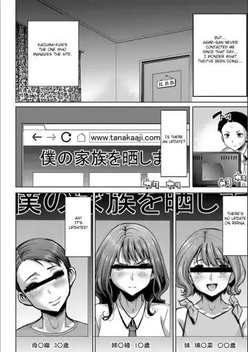 [Tanaka Aji] Boku no Kazoku o Sarashimasu Ch. 4-9 Fhentai - Page 65