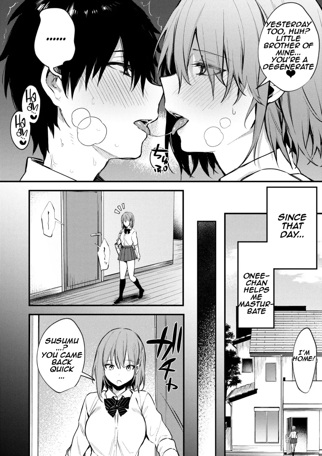 [Danimaru] Onee-chan ga Ecchi na Koto bakka Suru kara... | My older sister only does obscene things... Fhentai - Page 4