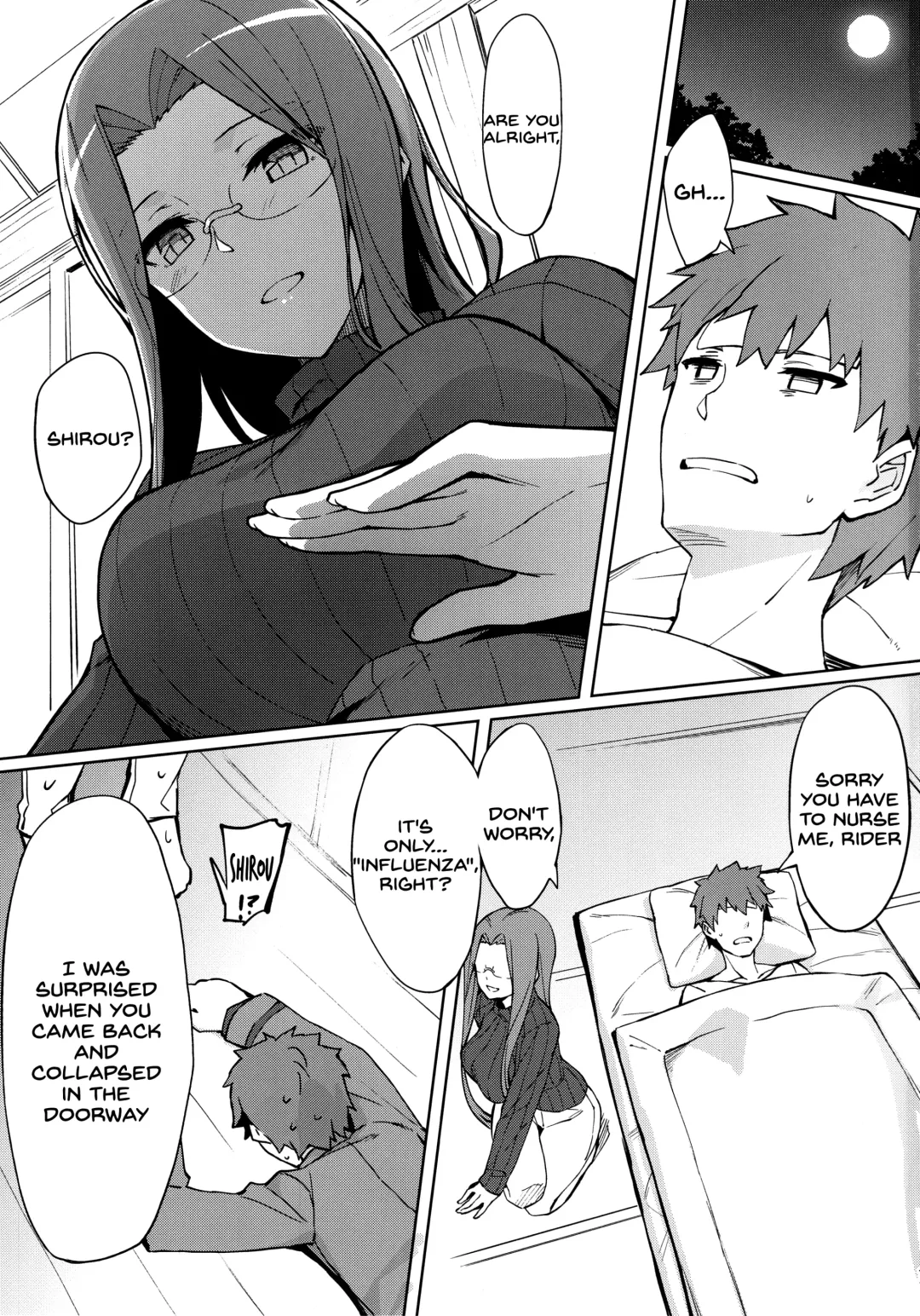 [Yanagi] Rider-san no Kanbyou. Fhentai - Page 2