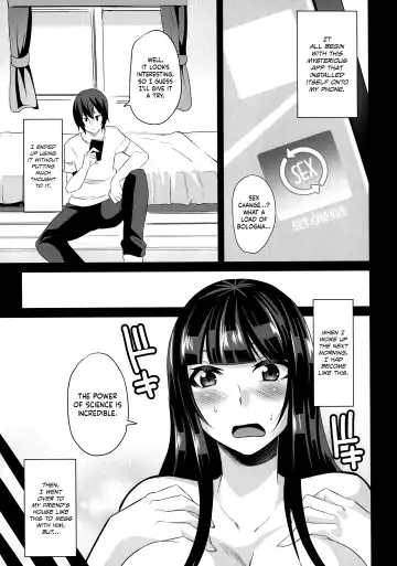 [Nishida Megane] Nyotaika Panic! ~Ore ga Shinyuu no Onna ni Naru made~ | Sex Change Panic! ~Until I Become My Best Friend's Woman~ Fhentai - Page 3