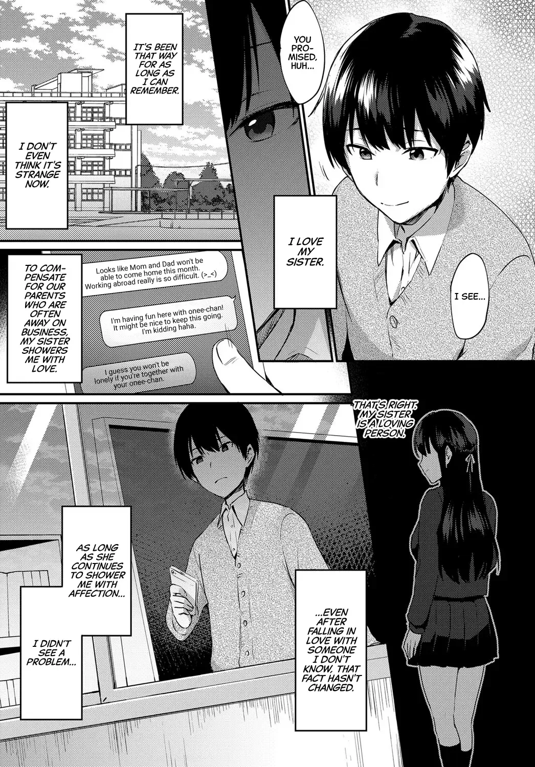[Ikeshita Maue] Ane ga Koi wo shitarashiinode | Because It Seems That My Sister Fell In Love Fhentai - Page 3