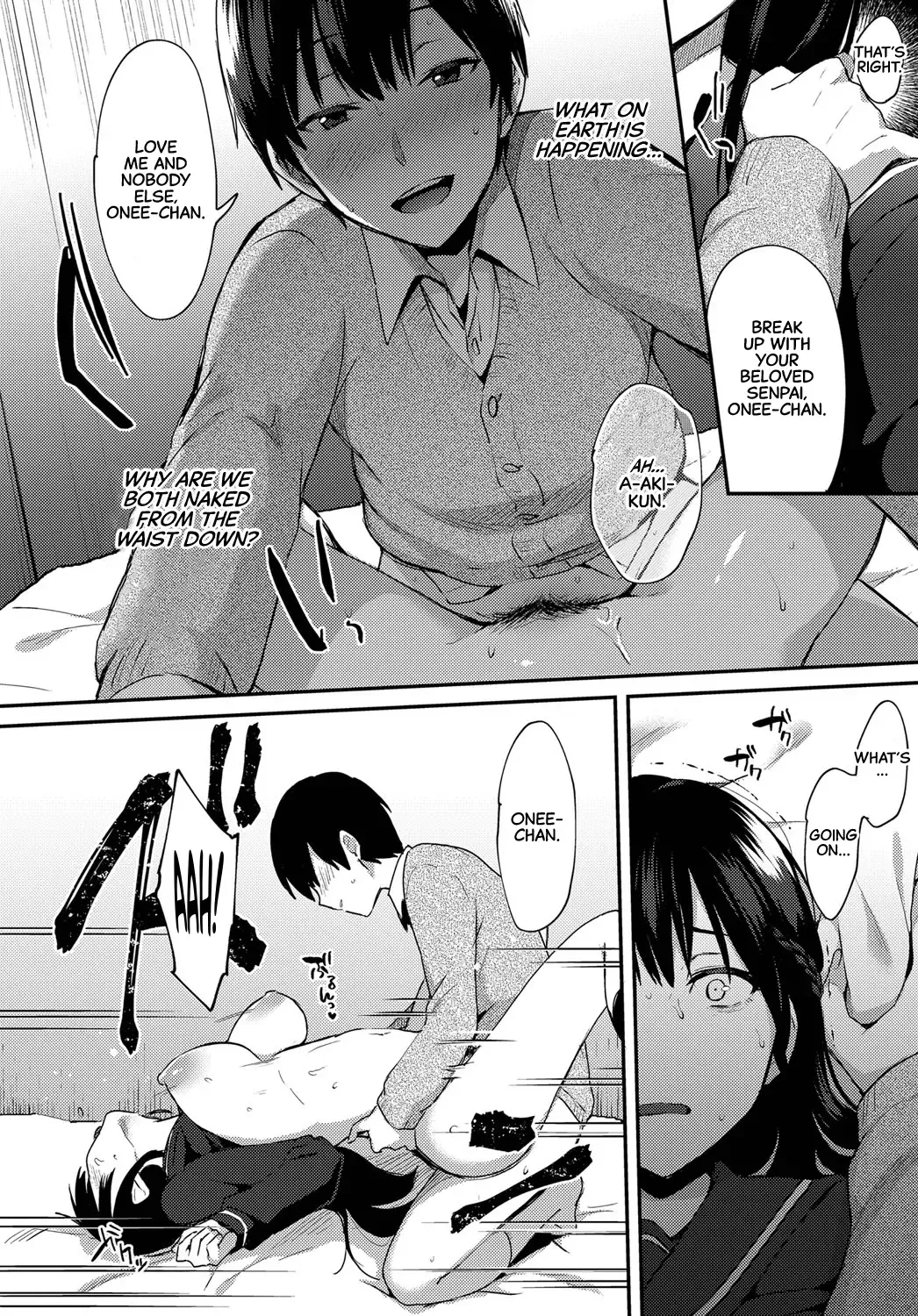 [Ikeshita Maue] Ane ga Koi wo shitarashiinode | Because It Seems That My Sister Fell In Love Fhentai - Page 36