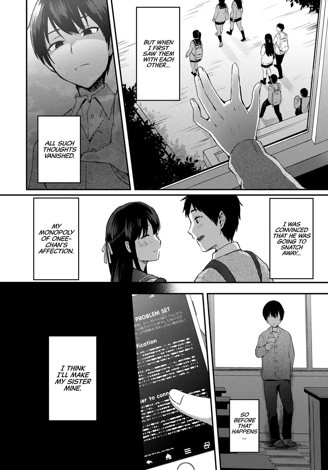 [Ikeshita Maue] Ane ga Koi wo shitarashiinode | Because It Seems That My Sister Fell In Love Fhentai - Page 4