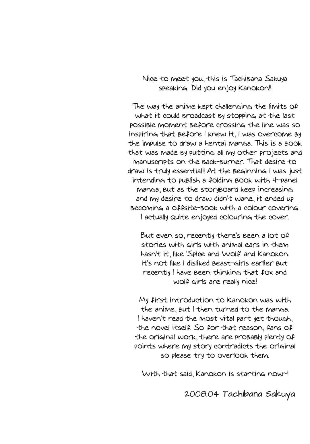 [Tachibana Sakuya] Kon! Feature~ Fhentai - Page 3