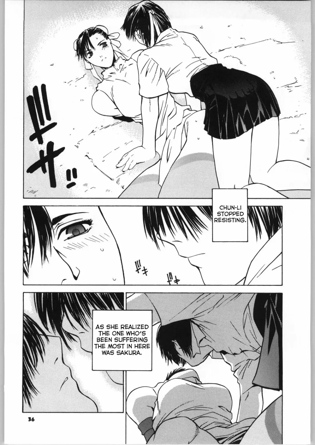 [Ootsuka Kotora] Tenimuhou No.6 - Another Story of Notedwork Street Fighter Fhentai - Page 35