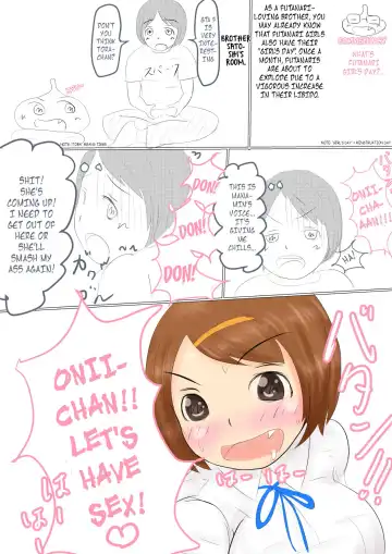 [Pal Maison] It's a brother's job to relieve his sister-futanari's libido ~Futanari-girl's Day~ Fhentai - Page 2