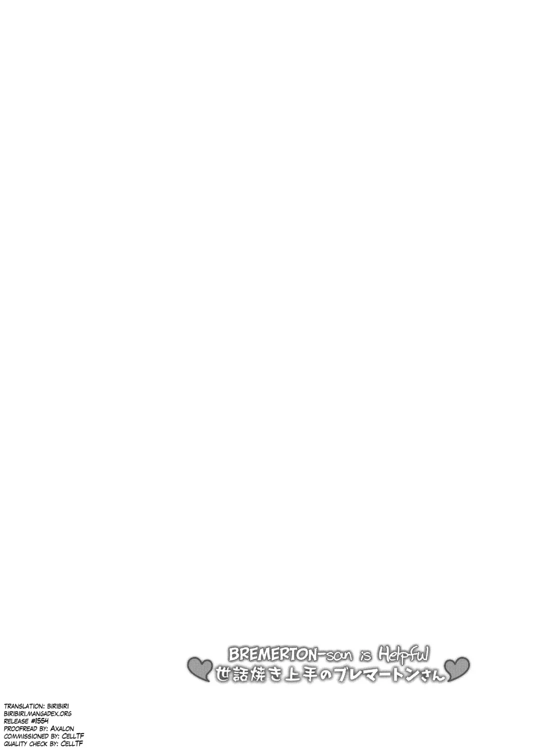 [C.r] Sewayaki Jouzu no Bremerton-san | Bremerton-san is Helpful Fhentai - Page 4