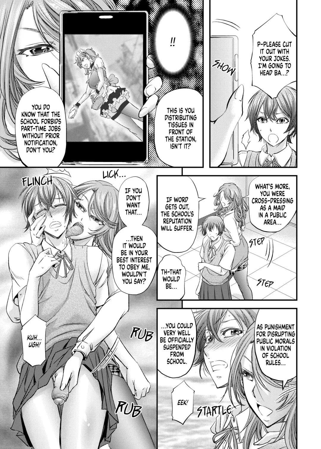 [Kikuichi Monji] Houkago Mesu Ochi Shidou | After-School Feminization Guidance (decensored) Fhentai - Page 8