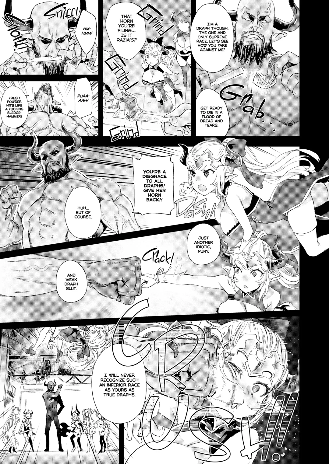 [Asanagi] VictimGirls25 Dekachichi Teishinchou Shuzoku no Tsuno o Oru Hanashi | VictimGirls25 How to Dehorn a Shortstack (decensored) Fhentai - Page 8