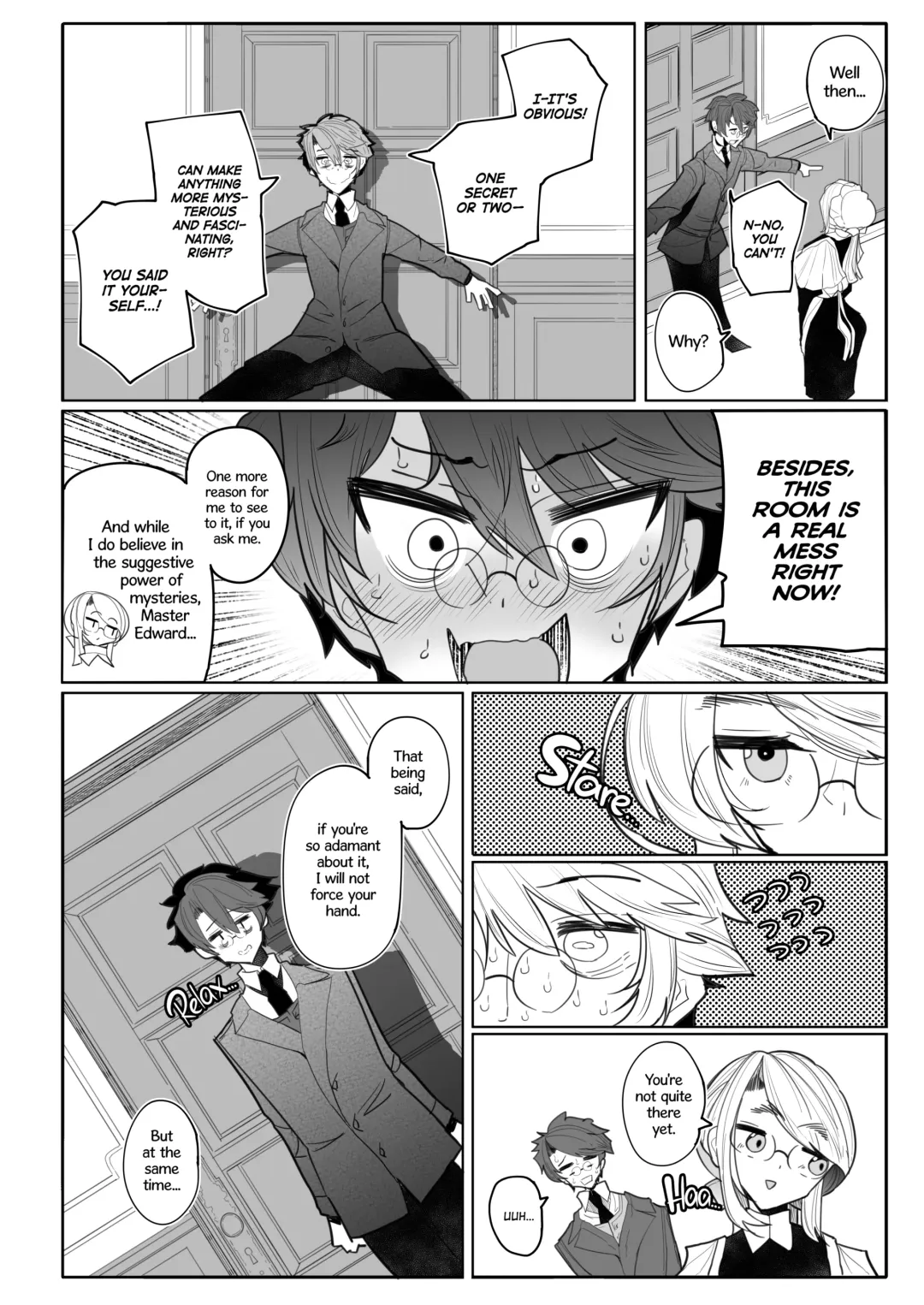 [Tsumetoro] Shinshi Tsuki Maid no Sophie-san 3 | Gentleman's Maid Sophie 3 (decensored) Fhentai - Page 9