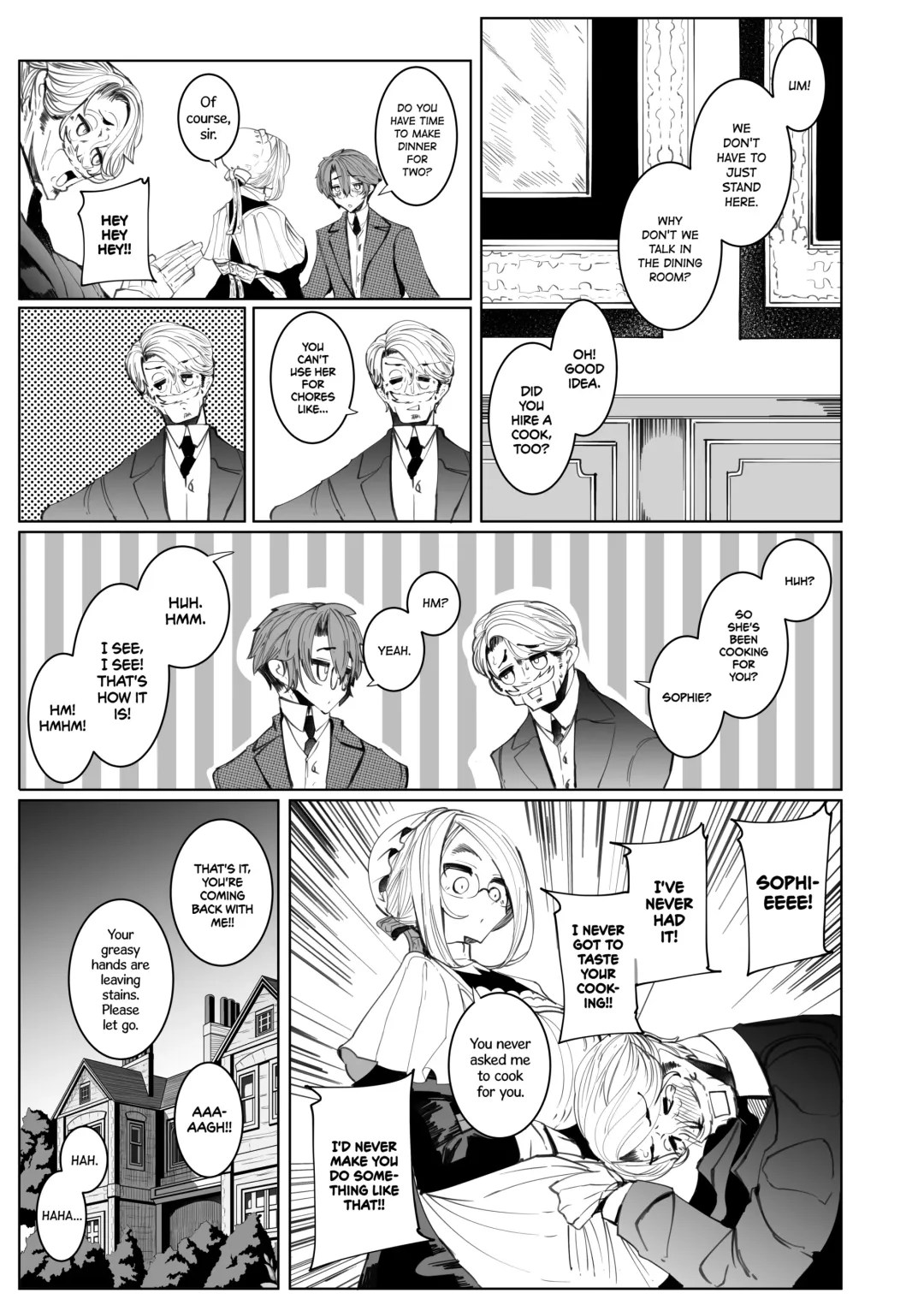[Tsumetoro] Shinshi Tsuki Maid no Sophie-san 4 | Gentleman's Maid Sophie 4 (decensored) Fhentai - Page 8