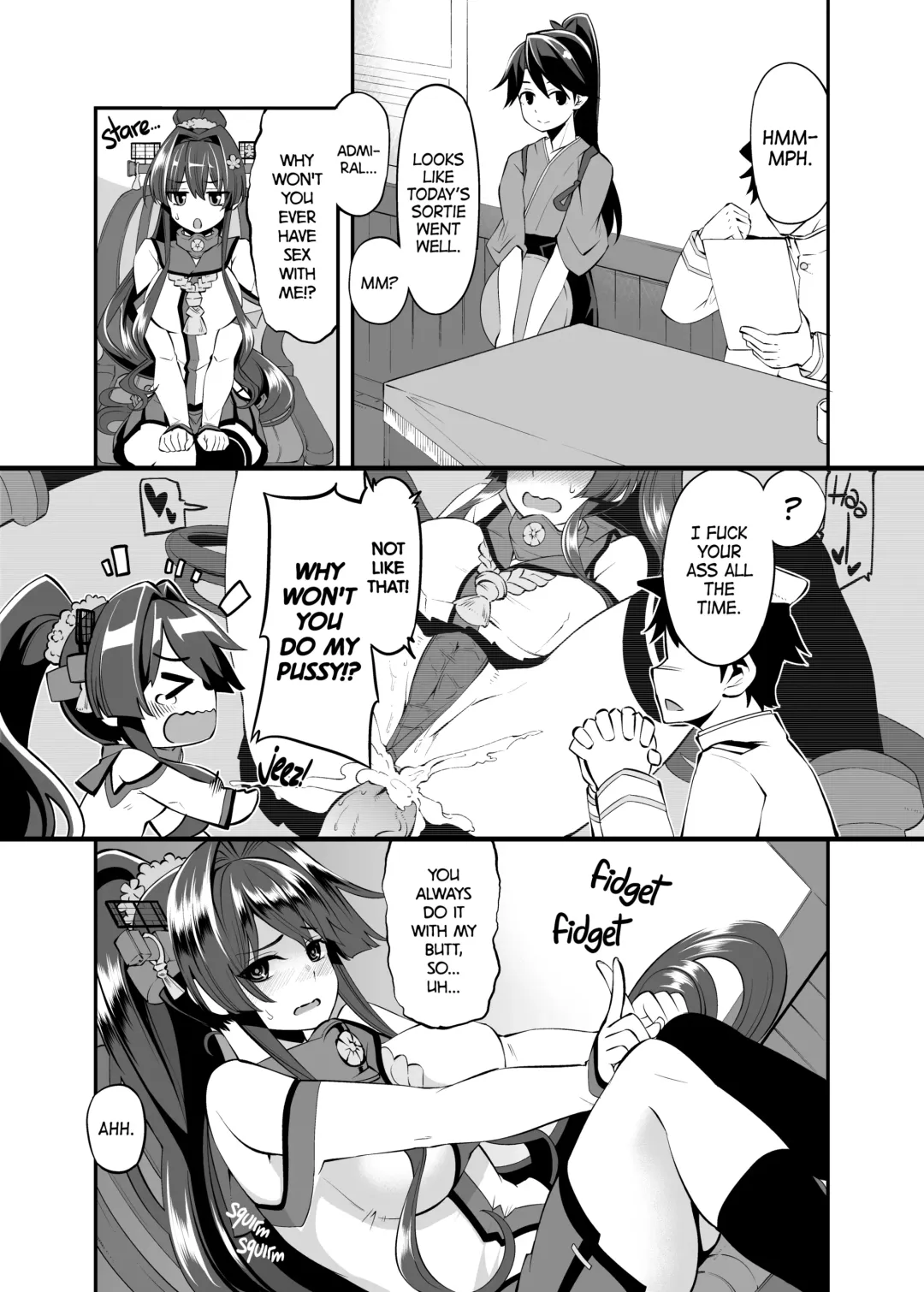 [Hanauna] Onaho Yamato Oshite Mairimasu | Onahole Yamato Reporting for Duty (decensored) Fhentai - Page 6