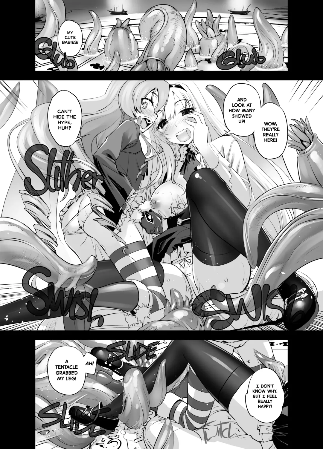 [Sasayuki] Anna to Majo no Shokushu Yuugi | Anna and the Witch's Tentacles (decensored) Fhentai - Page 11