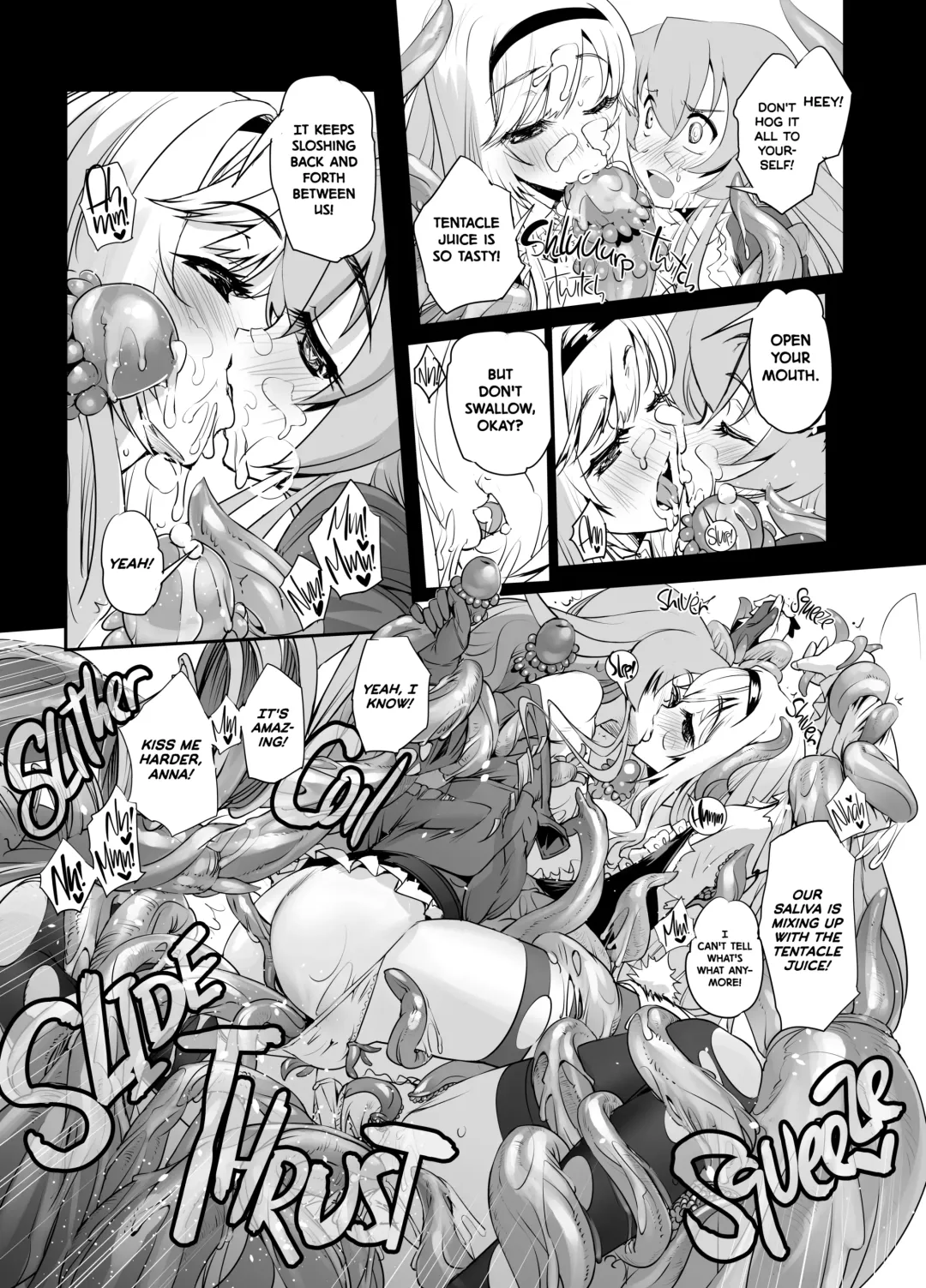 [Sasayuki] Anna to Majo no Shokushu Yuugi | Anna and the Witch's Tentacles (decensored) Fhentai - Page 24