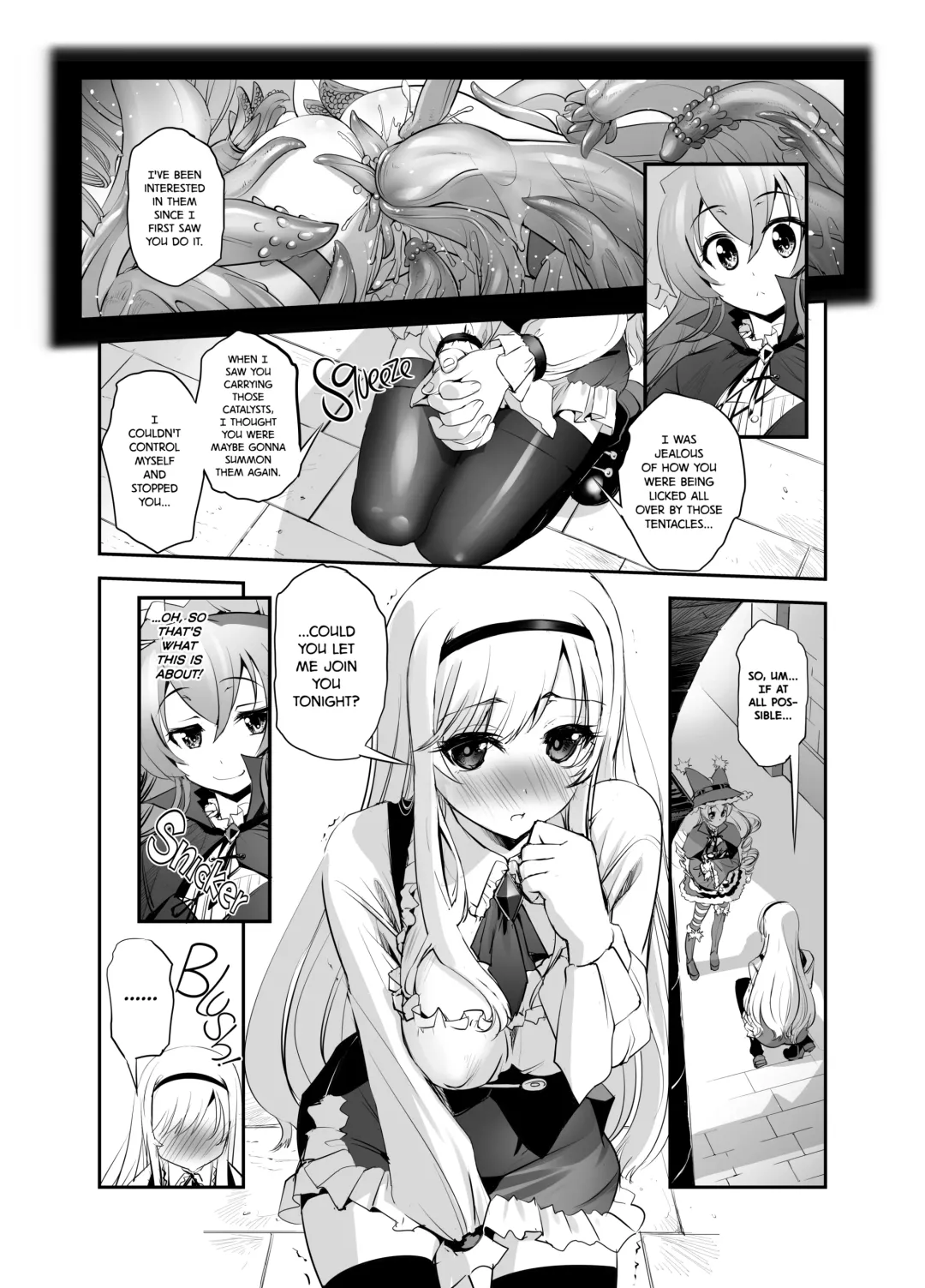 [Sasayuki] Anna to Majo no Shokushu Yuugi | Anna and the Witch's Tentacles (decensored) Fhentai - Page 4