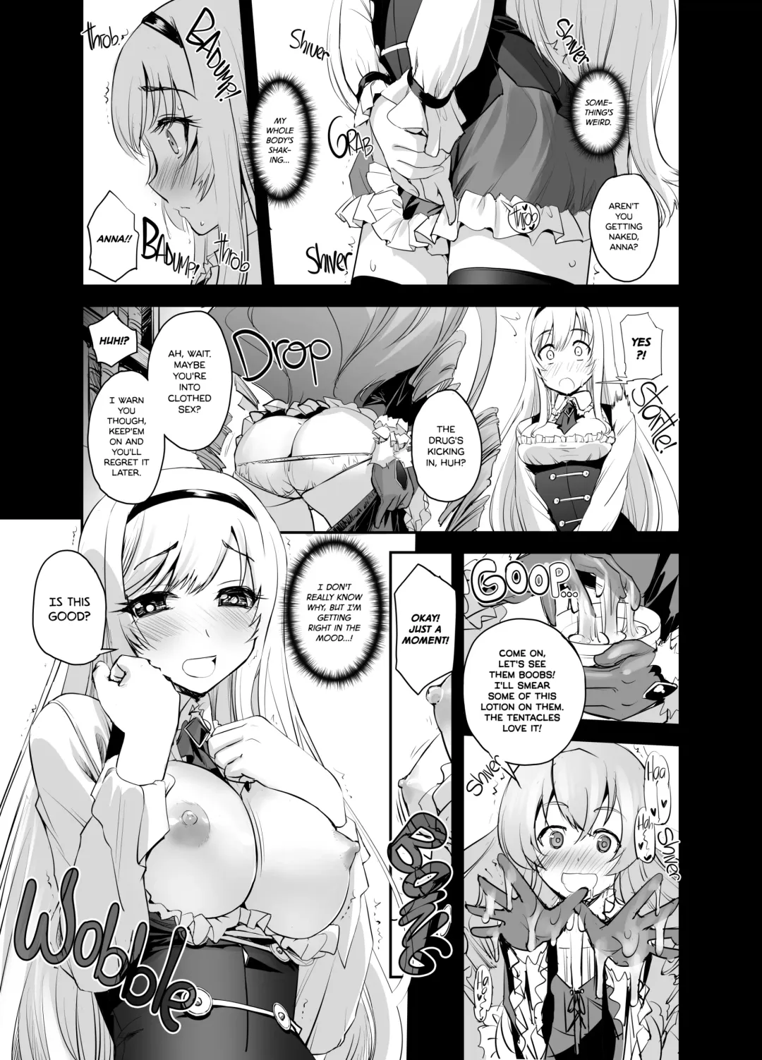 [Sasayuki] Anna to Majo no Shokushu Yuugi | Anna and the Witch's Tentacles (decensored) Fhentai - Page 8