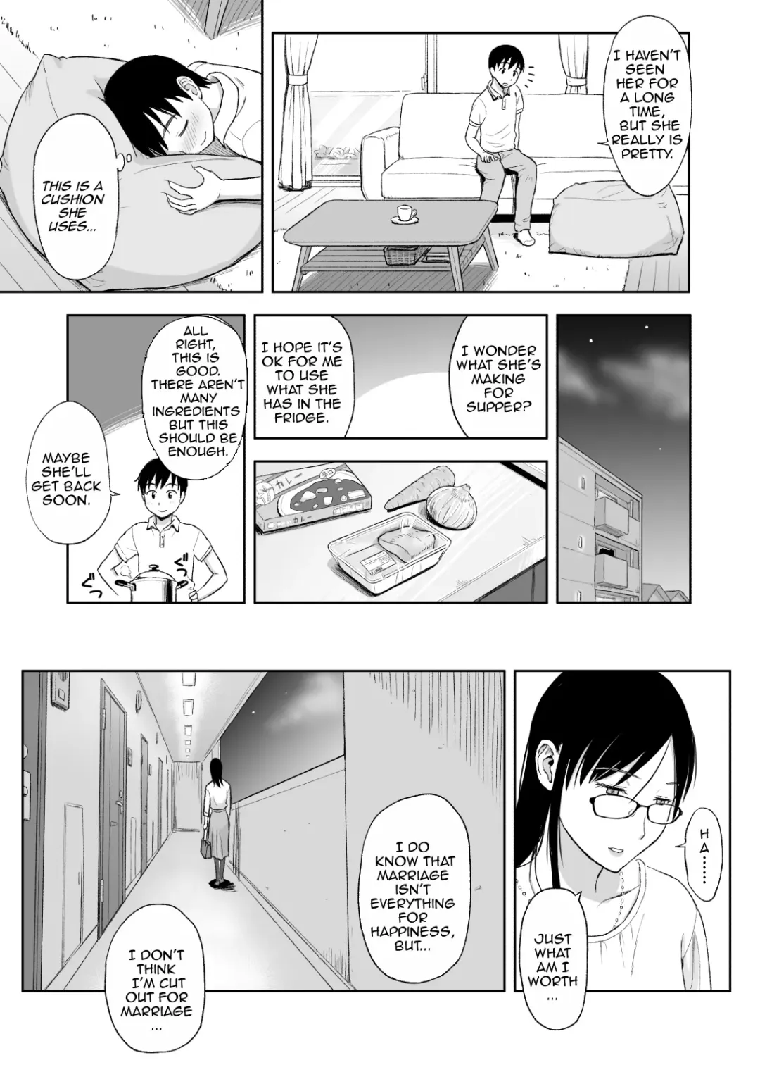 [Tadano Kushami] Konkatsu ni Hagemu Oba wa Oi ni Motomerarete Choppiri Ureshii. | Marriage Seeking Aunt is a Little Glad About Being Pursued by Her Nephew. Fhentai - Page 4