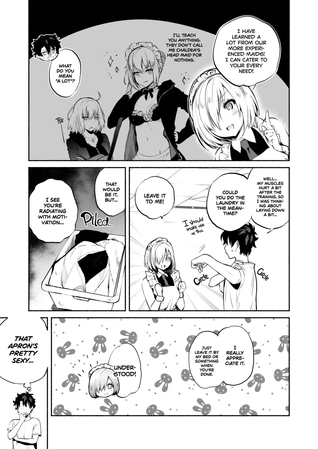 [Yuzuha] Kouhai Maid ga Osewa o Shite Kureru You desu | My Kouhai Maid is Looking After Me (decensored) Fhentai - Page 6