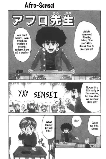Read [Karma Tatsurou] Afro Sensei - Fhentai