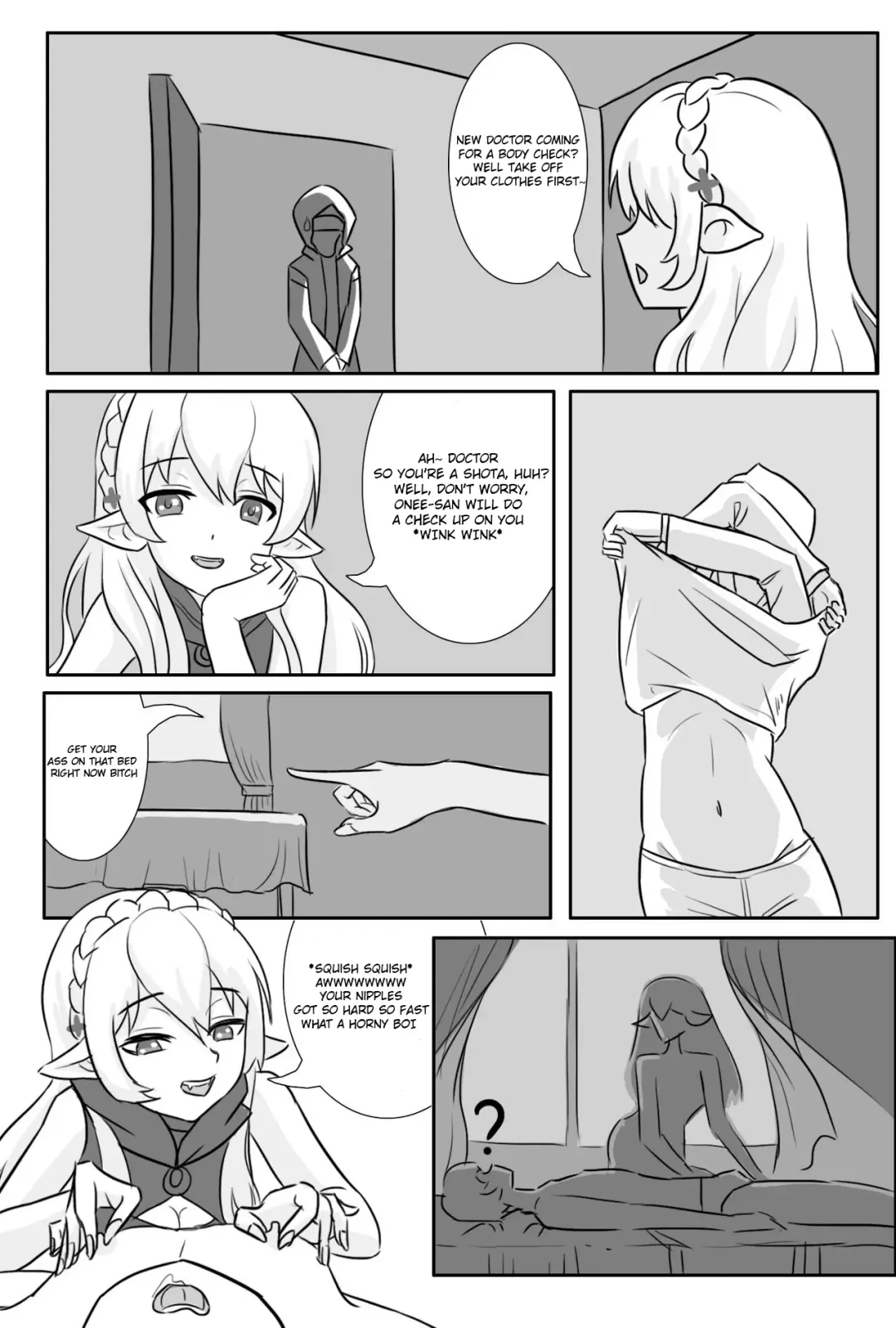 Shota Doctor's Physical Exam Fhentai - Page 1