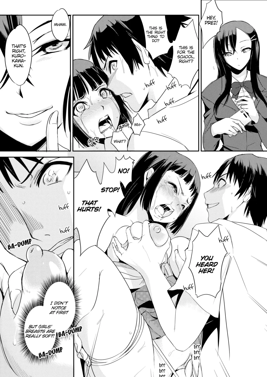 [Ketsune] Zettai fukujuu! Hatsujō JK kousei puroguramu 1-shou： Ochikobore no JK o hame choukyou 1 | Sexual Correction Officer Ch.1： Rebellious School Girl Rehab! 1 (decensored) Fhentai - Page 12