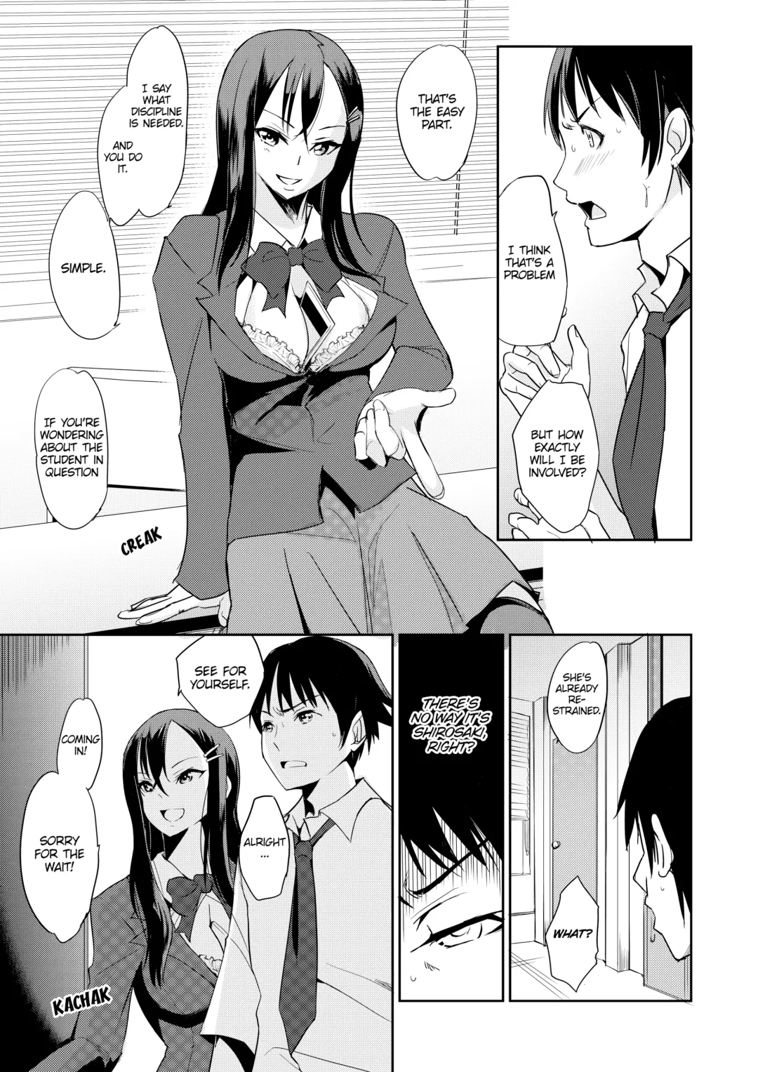 [Ketsune] Zettai fukujuu! Hatsujō JK kousei puroguramu 1-shou： Ochikobore no JK o hame choukyou 1 | Sexual Correction Officer Ch.1： Rebellious School Girl Rehab! 1 (decensored) Fhentai - Page 8